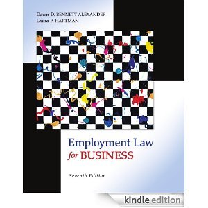 Employment Law for Business, Seventh Edition 0077765117 Book Cover