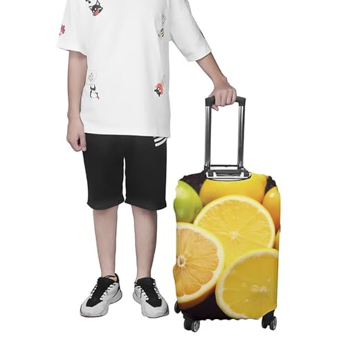 Housse de bagage blanche lavable pour protéger les valises de 48 à 81 cm - 7