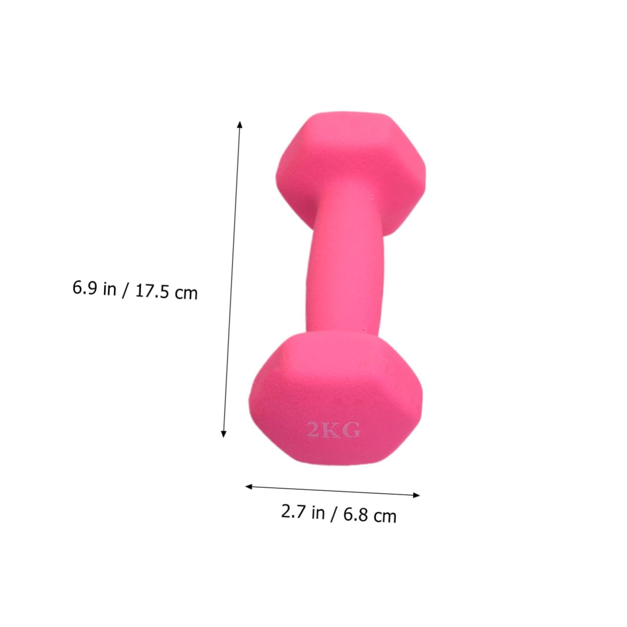 BESPORTBLE Par campana recubierto de vinilo campanas tontas forma hexagonal mancuerna de fitness dama pesas mancuernas barra con pesas mujeres con pesas yoga mancuerna pequeña hombre
