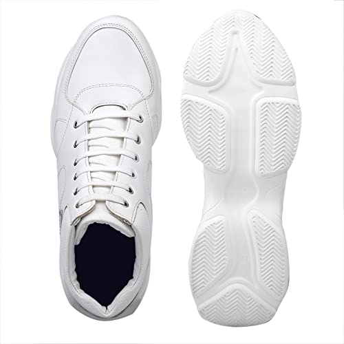 Image of YUVRATO BAXI 3 Inch Hidden Height Increasing Casual Outdoor Sneakers Boots.Height Elevator Boots