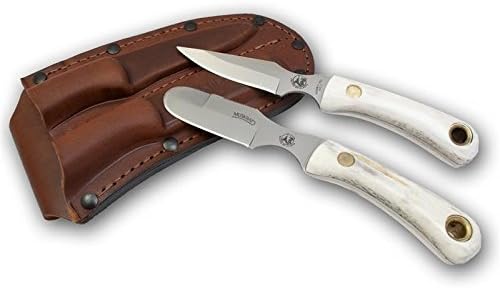 Knives Of Alaska Muskrat/Cub Bear Combo Stag