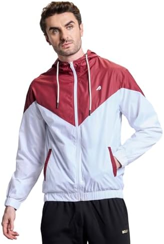 BoldFit Windcheater For Men Lightweight Jacket For Men Polyester