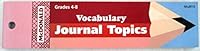 Vocabulary Journal Topics 1557088942 Book Cover