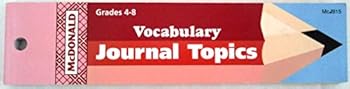Vocabulary Journal Topics