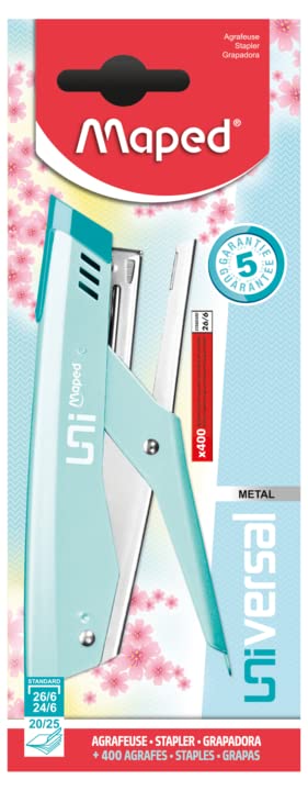 Maped, Universal Metal Stapler Pliers, Compatible with Staples No. 24/6 and 26/6, Capacity 20 to 25 Sheets - Image 2