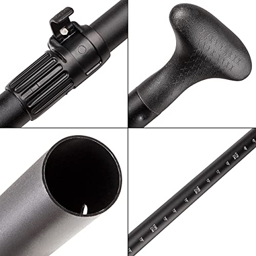 ONVAYA® SUP/Kajak Paddel | 2-in-1: Stechpaddel & Doppelpaddel | Für Stand-Up-Paddling, Kajak, Schlauchboot...