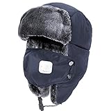 Talla única: la gorra de cazador de botas se adapta a la mayoría de las cabezas de adultos, ideal para circunferencia de la cabeza de 22-24 pulgadas, le brinda el calor ya sea que esté cazando, jugando al aire libre o saliendo en invierno.