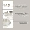 Martha Stewart Castelle 9.5-Inch Stainless Steel Frying Pan with Gold-Tone Handle – Tri-Ply Encapsulated Bottom, Oven Safe & Induction Safe Skillet for Searing and Sautéing #3