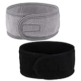Multiusos: estas diademas de rizo son adecuadas para maquillaje, ducharse, hacer deporte, hacer yoga y lavarse la cara para mantener tu cabello ordenado.