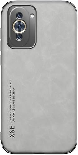 Funda Silklike para Huawei Nova 10 - Cubierta Parachoques Placa De Metal Incorporada Para Huawei Nova 10 - Gris Silklike-Gray