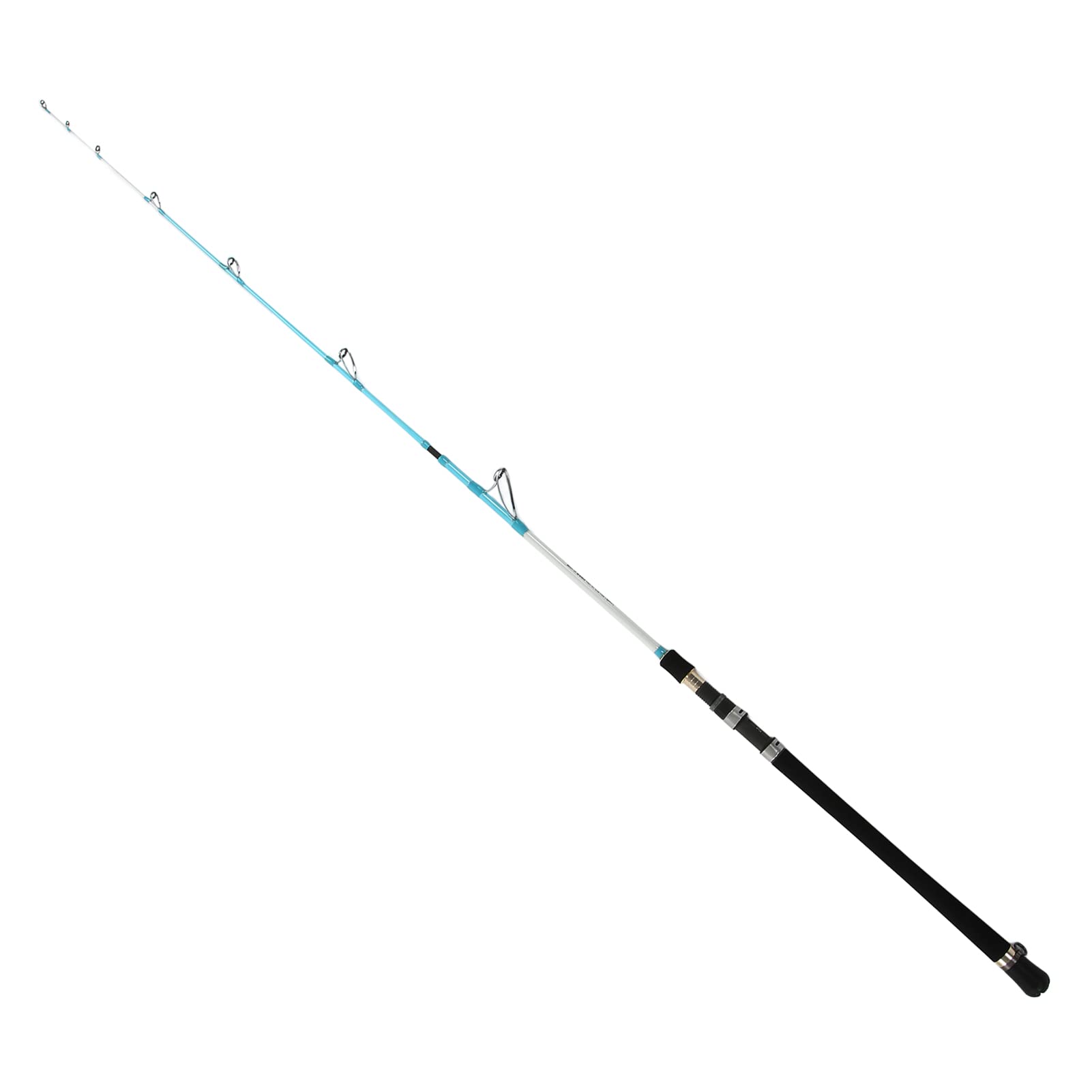 Bediffer Canna da Pesca Telescopica 2 Pezzi in Fibra di Carbonio Portatile per la Pesca in Mare Aperto