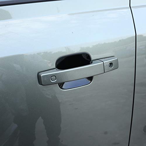 CHEYA 5pcs ABS Car Exterior Door Handle Bowl Cover Trim for Land Rover Defender 110 2020 Car Accessories (Bright Black) by CHEYA - Used condition - Image 6