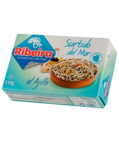 RIBEIRA SORTIERTES MEER MIT WÜRZIGEM KNOBLAUCH Dose 12X110G