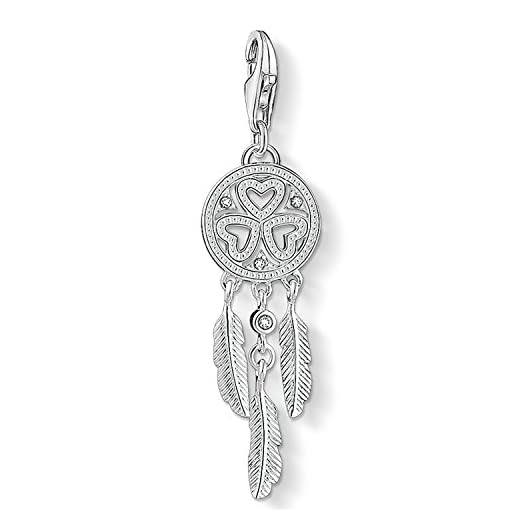 Thomas Sabo Damamulett hänge drömfångare charm klubb 925 sterlingsilver 1424–051–21