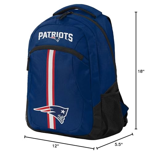 Image of FOCO New England Patriots NFL Action Backpack