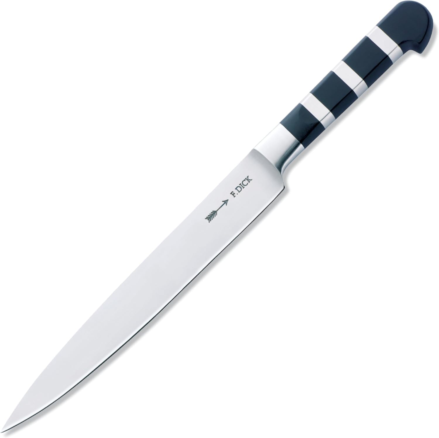 F. Dick Tranchiermesser, 1905 (Messer mit Klinge 21 cm, X50CrMoV15 Stahl, nichtrostend, 56° HRC) 81956212, Schwarz, Silber