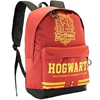 Harry Potter Gryffindor-Mochila HS Fan, Rojo, 30 x 43 cm,