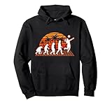 Volleyball Evolution Retro Volleyballspieler Beachvolleyball Pullover Hoodie