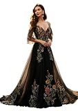 Eraphelle Embroidered Lace Floral Wedding Dresses...