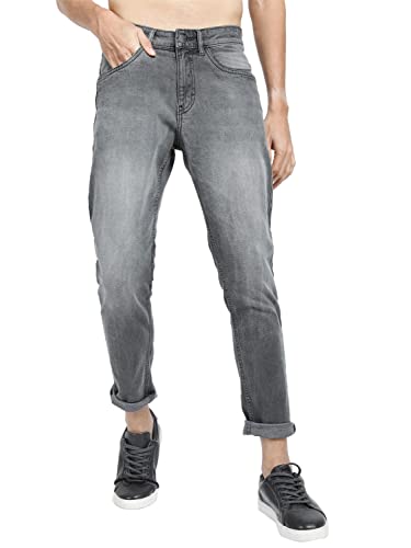 Image of KETCH Men's Tapered Fit Mid Rise Jeans (Stretchable)