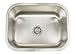 Produktbild Artisan AR 2318 D10-D Premium Collection 16-Gauge 23-Inch Undermount Single Basin Stainless Steel Utility Sink by Artisan
