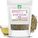 Herbes du Monde   Tisane Stop Sucre Naturelle 50g: Infusion Détox & Bien Être, Plantes Sélectionnées pour une Routine Équilibrée – 1 Sachet