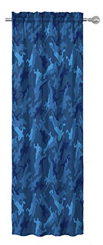 Jay Franco Fortnite Emote Camo 63" Inch Drapes - Beautiful Room Décor & Easy Set Up, Bedding - Curtains Include 2 Tiebacks, 4 Piece Set (Official Fortnite Product) #TOP2