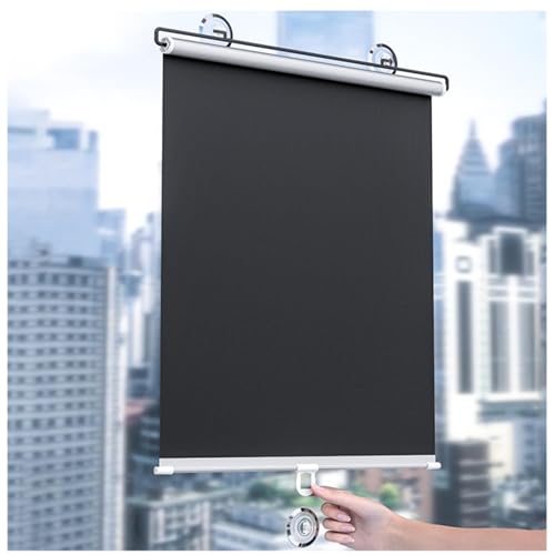Tenda a Rullo Oscurante Senza Forare,Tenda avvolgibile oscurante a ventosa, Blackout Protezione Solare per Finestre e Porte Interne,Tendina Parasole Parabrezza Auto (40x60cm)