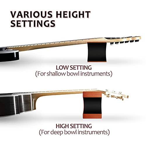 Guitar Neck Rest Guitar Neck Cradle Support Pillow String Instrument Repair Care Tool For Guitar Workstation, For Ukuleles, Violins, Bass, Pipa #TOP4