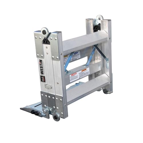 Westin 10-3000 Truck-Pal Tailgate Ladder,Silver