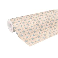Bobine Papier Cadeau Kraft Clairefontaine 50m X 70cm - Motif Pétales
