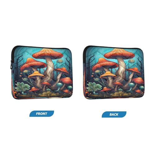 Funda para portátil 13-14 pulgadas de flores coloridas miniatura 2