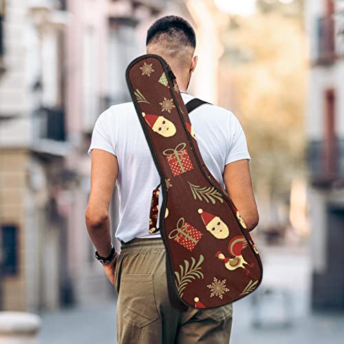 Sac pour ukulélé de Noël Père Noël coq ours housse pour ukulélé soprano ténor concert 68,4 cm 10 mm d’épaisseur doux… - Les Beatles, Paul McCartney, John Lennon, RIngo Starr, George Harrison Sac pour ukulélé de Noël Père Noël coq ours housse pour ukulélé soprano ténor concert 68,4 cm 10 mm d'épaisseur doux… – Image 6