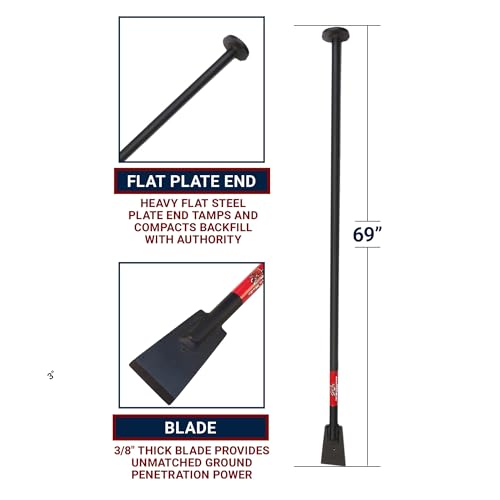 Bully Tools Steel Tamping Bar
