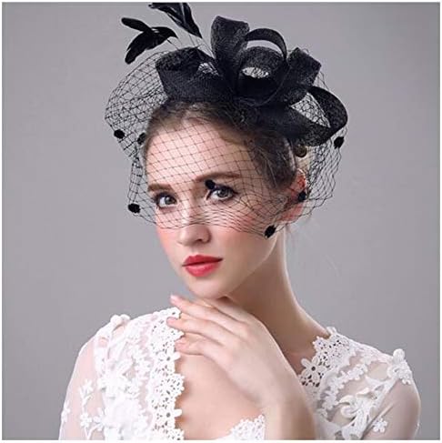 Headband Ascot Race Hat Wedding Tulle 