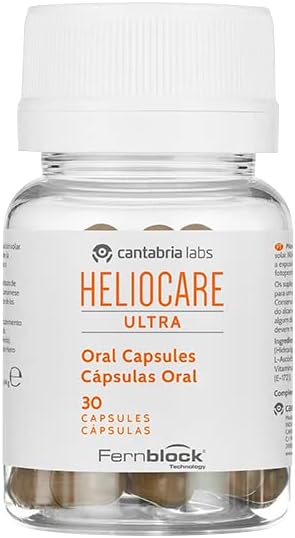 Ultra Capsules (30 Capsules) Sun Protection Supplements | Extra Protective Skin Care Boost - Increase Resistance to Sun Damage | Protects Against UVA, UVB, Visible and Infrared Hazards