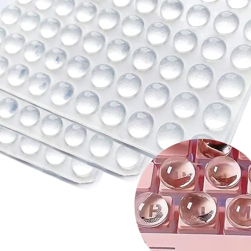 100 adhesivos protectores de silicona para teclados miniatura 1