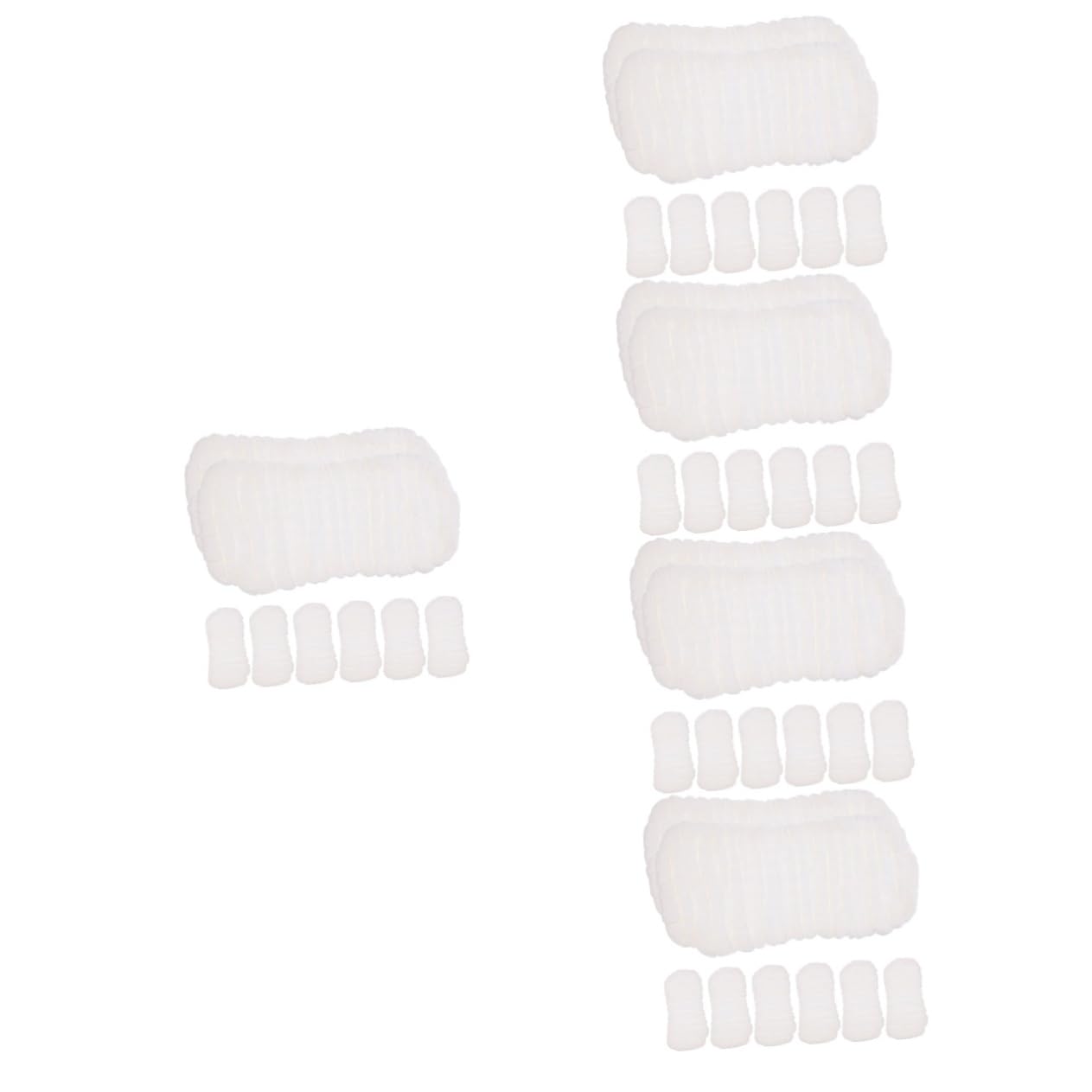 Vaguelly 40piezas De Lavables Para Bebés Forros De Pañal De Transpirable Cómodo y Absorbente Para Recién Nacidos