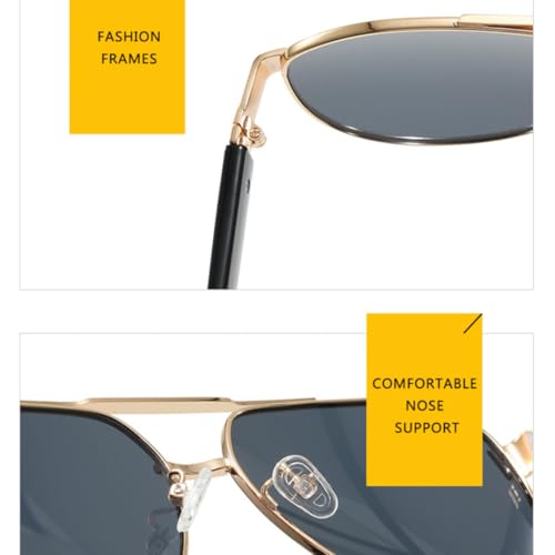 Lunettes de soleil vintage homme aux finitions de luxe