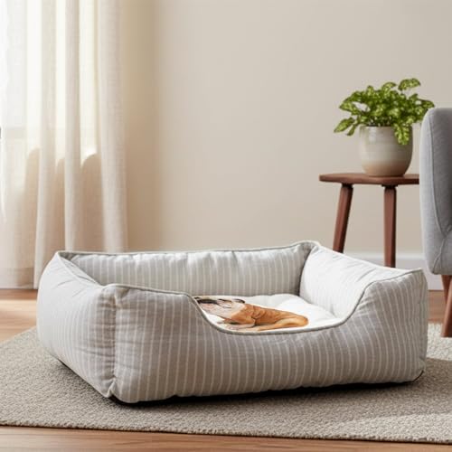 Lit confortable pour chien lavable avec base antidérapante - 3
