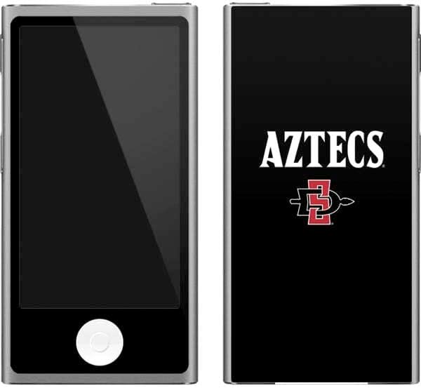 Skinit Decal MP3 Player Skin Compatible with iPod Nano (7th Gen&2012) - Officially Licensed College Aztecs Design