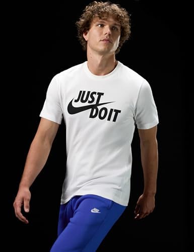 white nike shirt men's