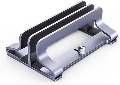 Laptop Vertical Bracket Storage Portable Pad Height Base Suspended Vertical Bracket Desktop Placed Cooling Rack Durable (Color B)