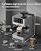 Imagen de AIRMSEN 20 Bar Cafetera de Café Espresso con Molinillo Cónico y Vaporizador de Leche