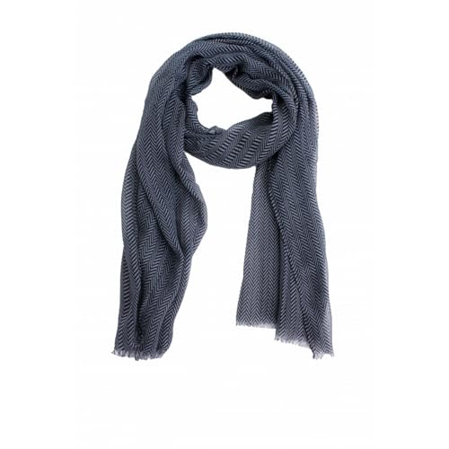 TORRENTE COUTURE Foulard homme imprimé Noa - TU Crochet Noir/Blanc, Taille unique