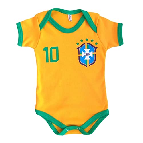 Body Bebe Mesversário Temático Roupinha de Bebê Brasil(G)