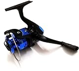 Spinning Fishing Reel Heavy Duty Plastic Fly Wheel | Right & Left Grip Type Interchangeable Metal Shaft Handle Smooth 5:2:1 Gear Ratio | Fishing Reel Yf200/Jm200