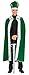 Forum Novelties Men's King Robe and Crown, Green, One Size