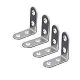angulo acero inoxidable 30x30 Estas llaves internas sirven más como soportes estructurales para fortalecer las juntas de esquina contra la falla de compresión. Diseñado con forma de L, es un sujetador importante para que las piezas de los muebles se mantengan firmes.