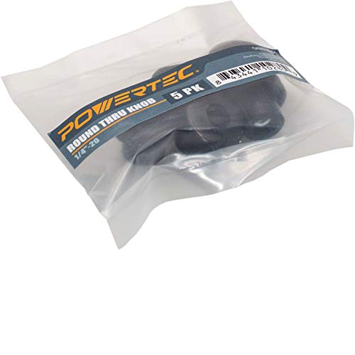 Vis de serrage moletée 1/4"-20 pour rail de guidage T-Track et table de défonceuse - 5